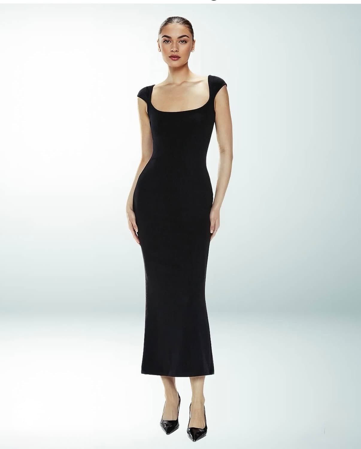 RIBBED DRESS