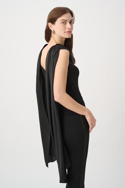 DRAPED TOP — alternate view