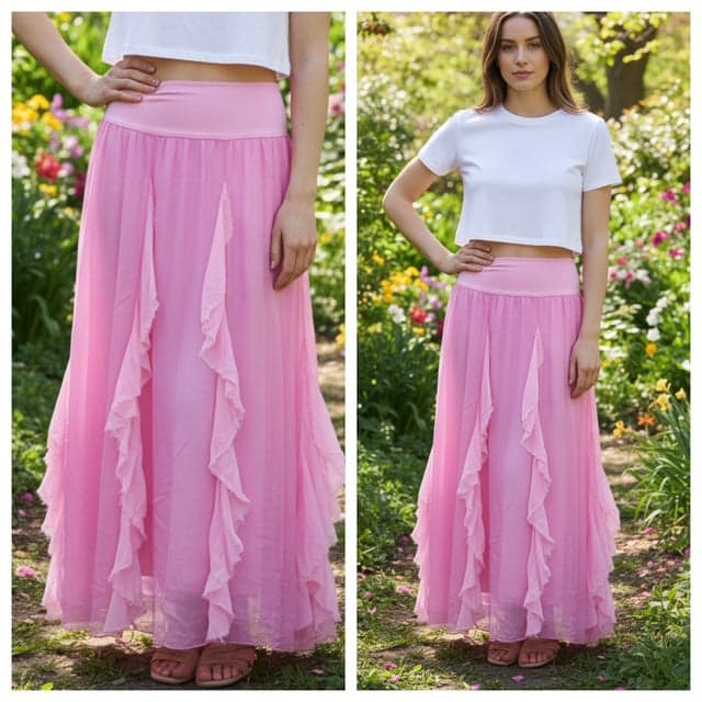 LONG SKIRT — alternate view