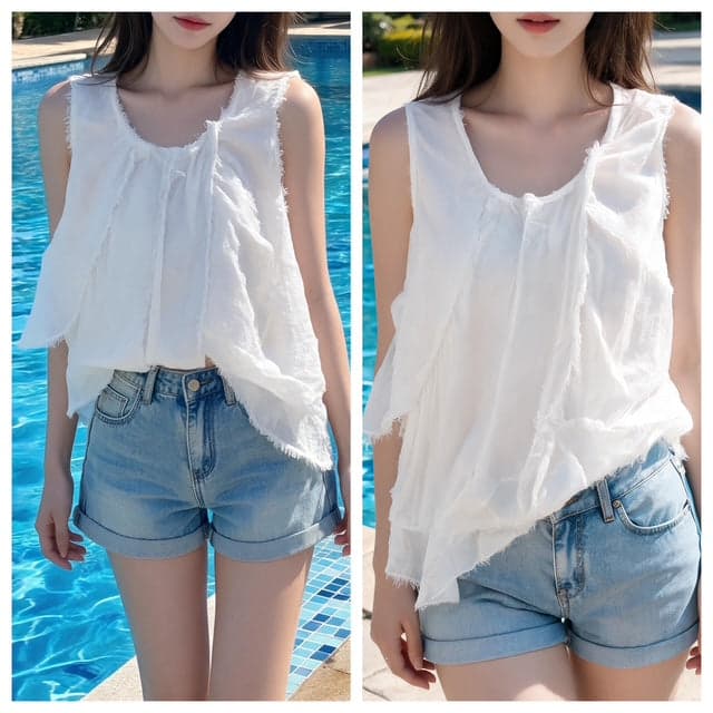 SLEEVLESS TOP — alternate view