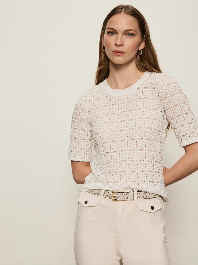 Pucker Half Tee — alternate view