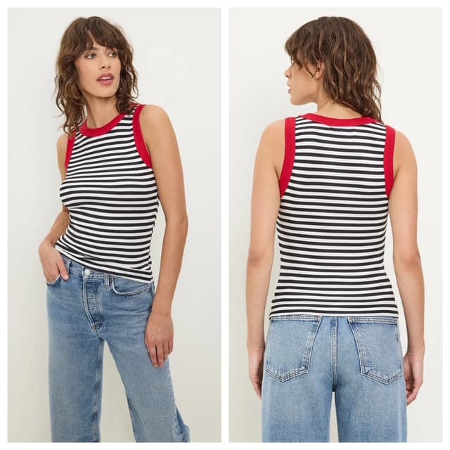 RIBBED TANK